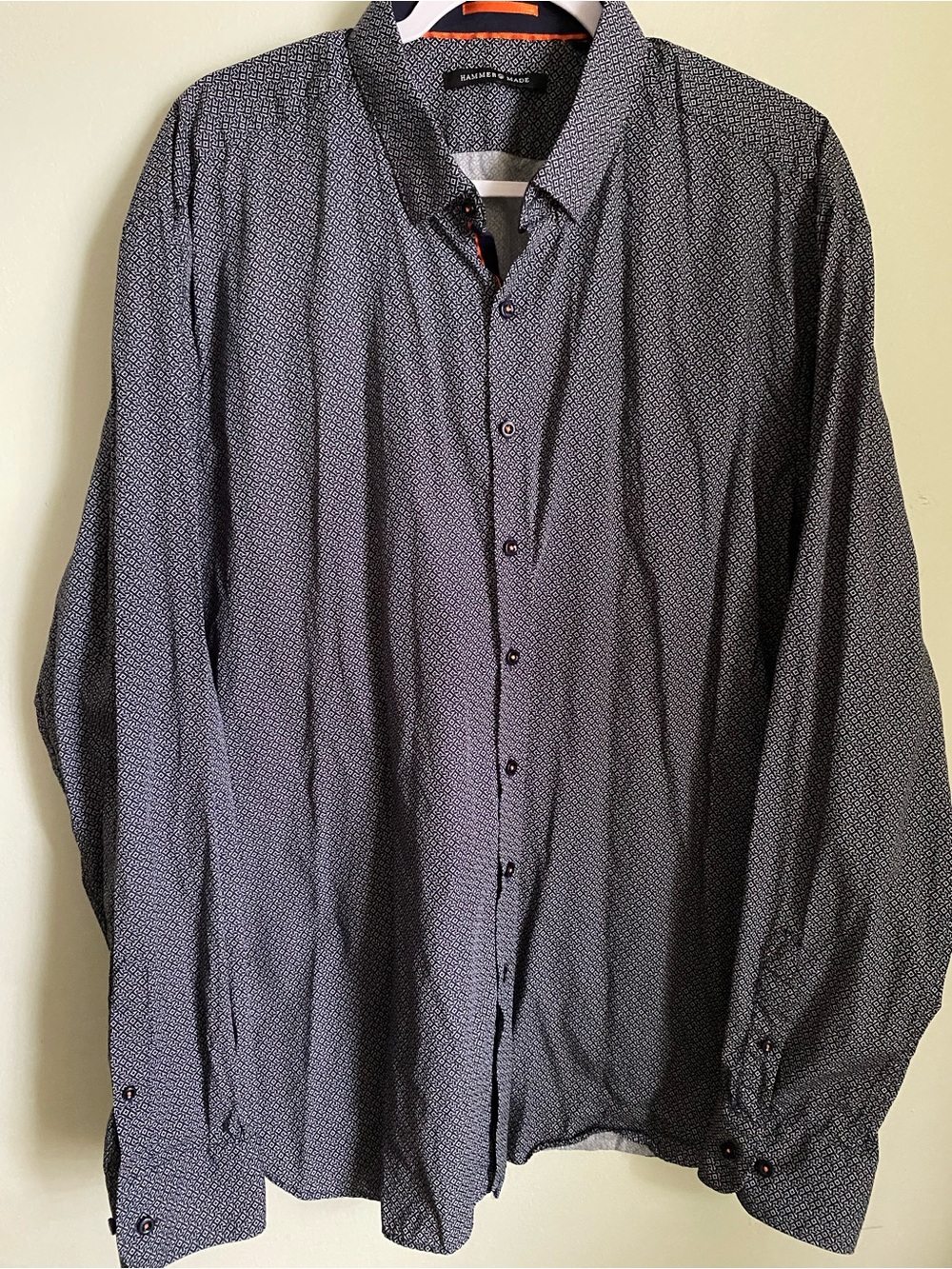 Hammer Made Men's Patterned Long-Sleeve Button-Up Limited Edition 062/064